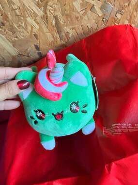 Meowchi Peppermint Pegasus Holiday Plush New